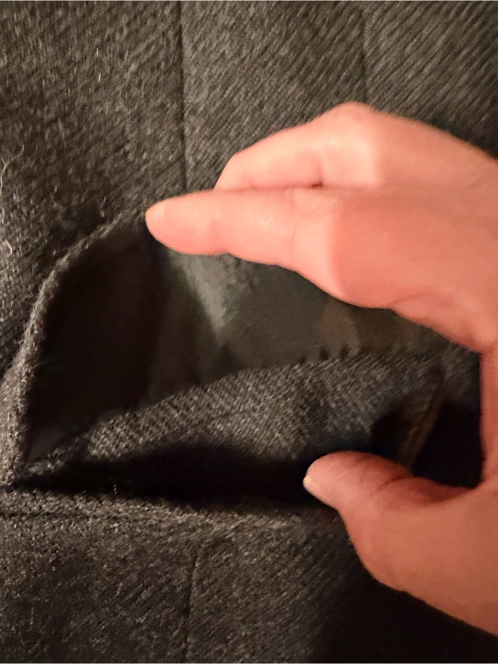 Limited America Charcoal Gray Women's Tailored Wool-Blend Blazer 2 - Picture 10 of 14